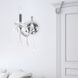 Maria Theresa 1 Light 5 inch Chrome Wall Light